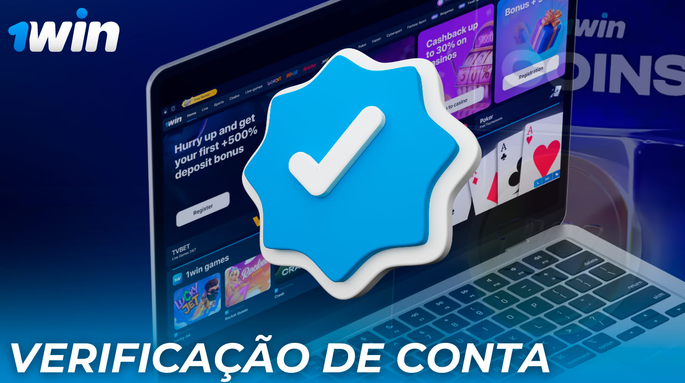 A verificação da conta 1Win MZ