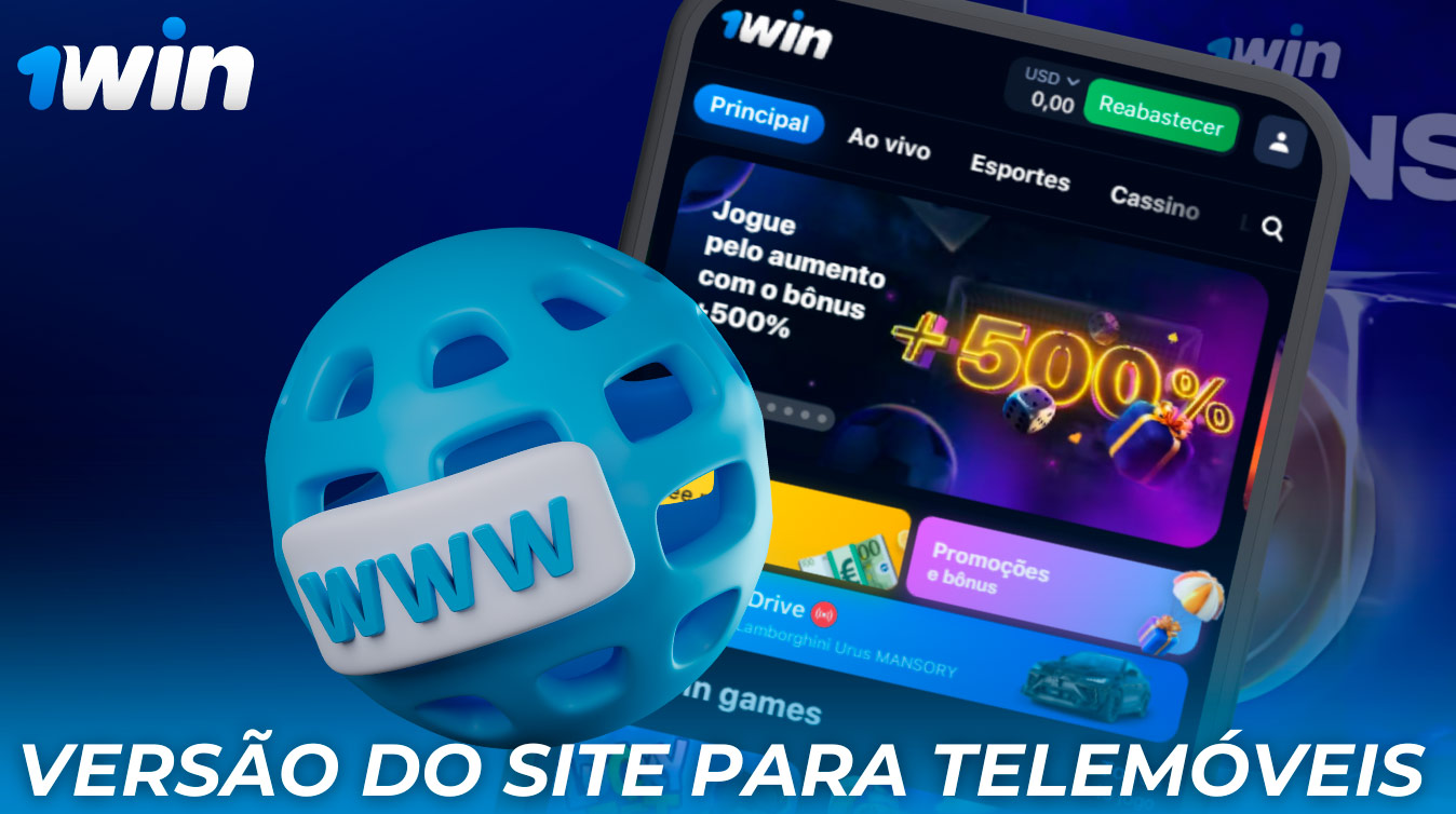 Divertir-se na versão browser do sítio Web 1win