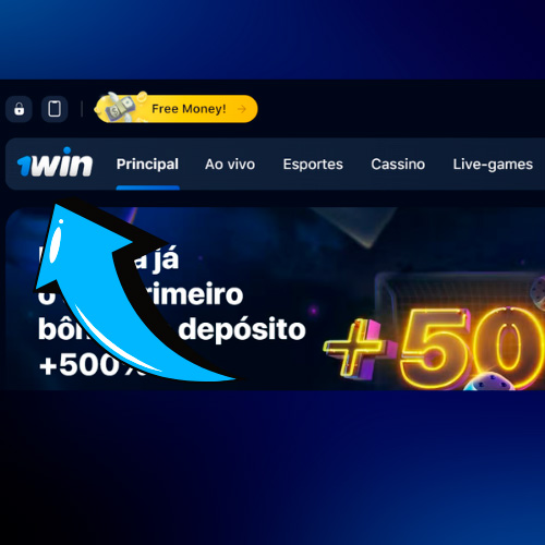 Visite o site oficial do 1win.